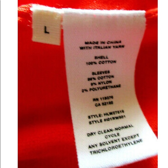 New Helmut Lang Camp Knit Top Detachable Sleeve Orange Fall Autumn 🍂 Halloween - Picture 7 of 7